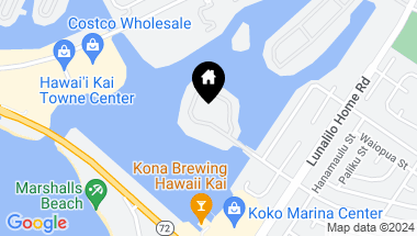 Map of 402 Koko Isle Circle 1801, Honolulu HI, 96825