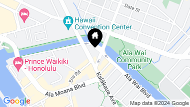 Map of 1888 Kalakaua Avenue 3504, Honolulu HI, 96815