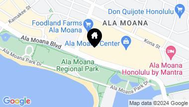 Map of 1388 Ala Moana Boulevard 3502, Honolulu HI, 96814
