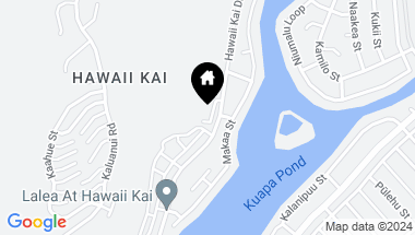 Map of 7238 Hawaii Kai Drive C, Honolulu HI, 96825