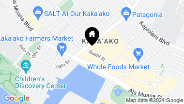 Map of 1000 Auahi Street 2615, Honolulu HI, 96814