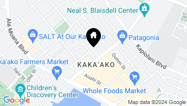 Map of 988 Halekauwila Street 3507, Honolulu HI, 96814