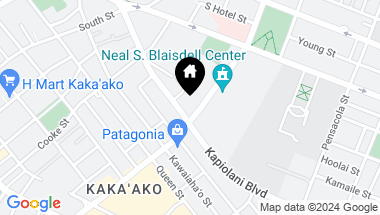 Map of 888 Kapiolani Boulevard PH 4501, Honolulu HI, 96813
