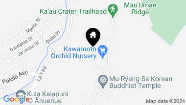 Map of 2630 Waiomao Road, Honolulu HI, 96816