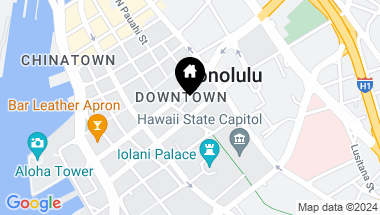 Map of 1100 Alakea Street 1400, Honolulu HI, 96813