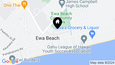 Map of 91-613 Kulana Place S2, Ewa Beach HI, 96706