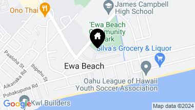 Map of 91-617 Kulana Place Q2, Ewa Beach HI, 96706