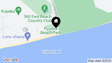 Map of 91-020 Popoi Place, Ewa Beach HI, 96706