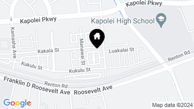 Map of 1167 Kakala Street 1205, Kapolei HI, 96707