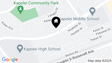 Map of 91-1007 Aukahi Street, Kapolei HI, 96707