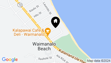 Map of 41-020 Puuone Street, Waimanalo HI, 96795