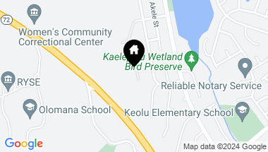 Map of 1130D Akipohe Street 16D, Kailua HI, 96734