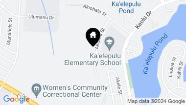 Map of 1171 Akipola Street, Kailua HI, 96734