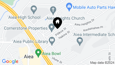 Map of 99-348 Pilikoa Street, Aiea HI, 96701