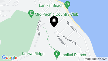 Map of 1006 Koohoo Place, Kailua HI, 96734