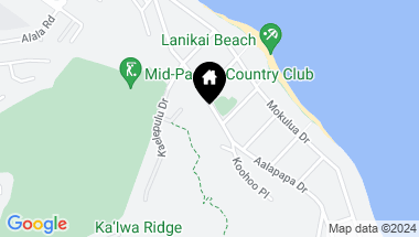 Map of 975 Aalapapa Drive, Kailua HI, 96734