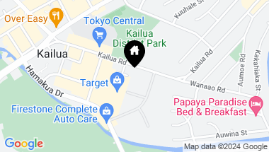 Map of 445 Road 5107, Kailua HI, 96734