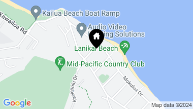 Map of 123 Kaelepulu Drive, Kailua HI, 96734