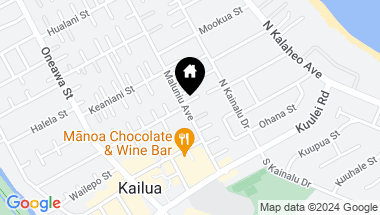 Map of 146 Maluniu Avenue A - Ohana, Kailua HI, 96734