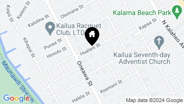 Map of 425C Hualani Street, Kailua HI, 96734