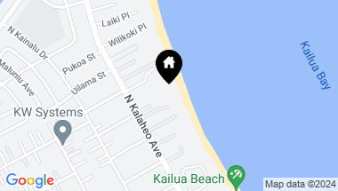 Map of 508 N Kalaheo Avenue, Kailua HI, 96734
