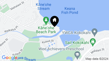 Map of 45-005 Holowai Street, Kaneohe HI, 96744