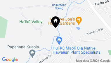 Map of 46-398 Holopu Place, Kaneohe HI, 96744