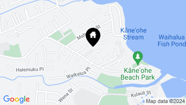 Map of 45-115 Mauli Place, Kaneohe HI, 96744