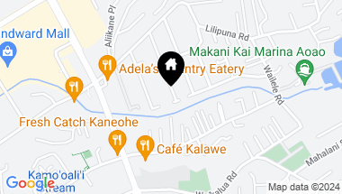 Map of 45-1113 Haleloke Place, Kaneohe HI, 96744