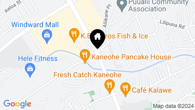 Map of 1 Kamehameha Highway, Kaneohe HI, 96744