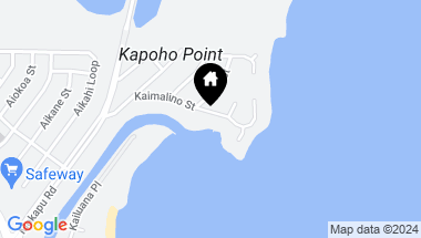 Map of 626 Kaimalino Street, Kailua HI, 96734