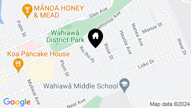 Map of 53 Circle Drive, Wahiawa HI, 96786