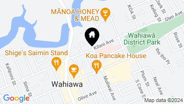 Map of 145 Lehua Street, Wahiawa HI, 96786