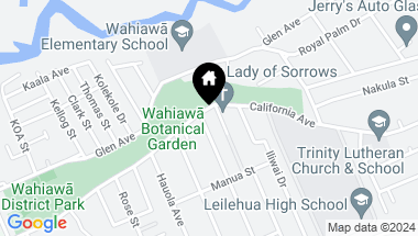Map of 10 Makaweo Avenue, Wahiawa HI, 96786