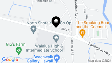 Map of 67-169 Farrington Highway, Waialua HI, 96791