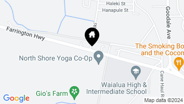 Map of 67-290 Farrington Highway, Waialua HI, 96791