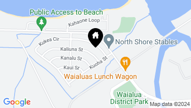 Map of 67-215 Kaliuna Street, Waialua HI, 96791