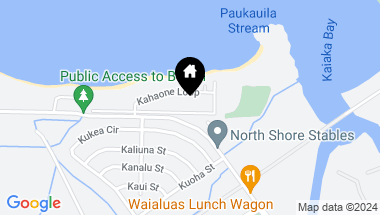 Map of 67-233 Kiapoko Street, Waialua HI, 96791