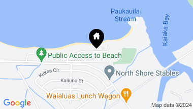 Map of 67-242 Kahaone Loop, Waialua HI, 96791