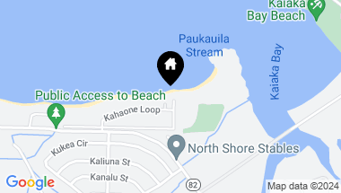 Map of 67-4A Kahaone Place, Waialua HI, 96791