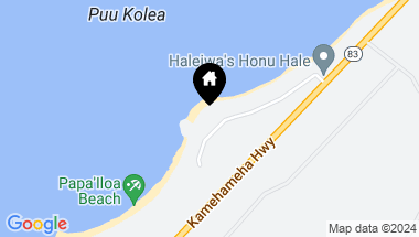 Map of 61-785 Papailoa Road, Haleiwa HI, 96712
