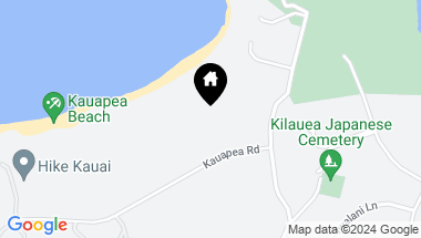 Map of KAUAPEA RD, KILAUEA HI, 96754