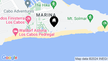 Map of Ballena Condo, Terrasol, Cabo San Lucas