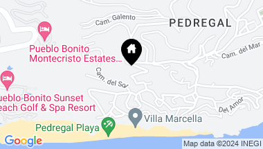 Map of Villa Besame Pedregal Finance, Cabo San Lucas