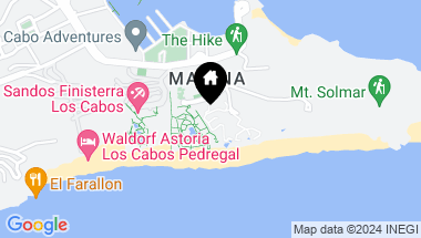 Map of Avenida Solmar, Condo Perla, Cabo San Lucas