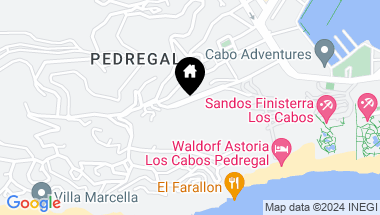 Map of 51 Camino del Mar, Villa Morelia, Cabo San Lucas