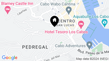 Map of Casa Ayla Pedregal, Cabo San Lucas