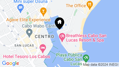 Map of Blvd. Paseo De La Marina, MCP 301 & 304, Cabo San Lucas