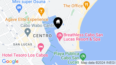 Map of Carmen's Condo, Cabo San Lucas