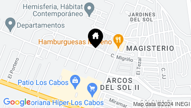 Map of 1338 Sierra Madre, BRISAS 15, Cabo San Lucas